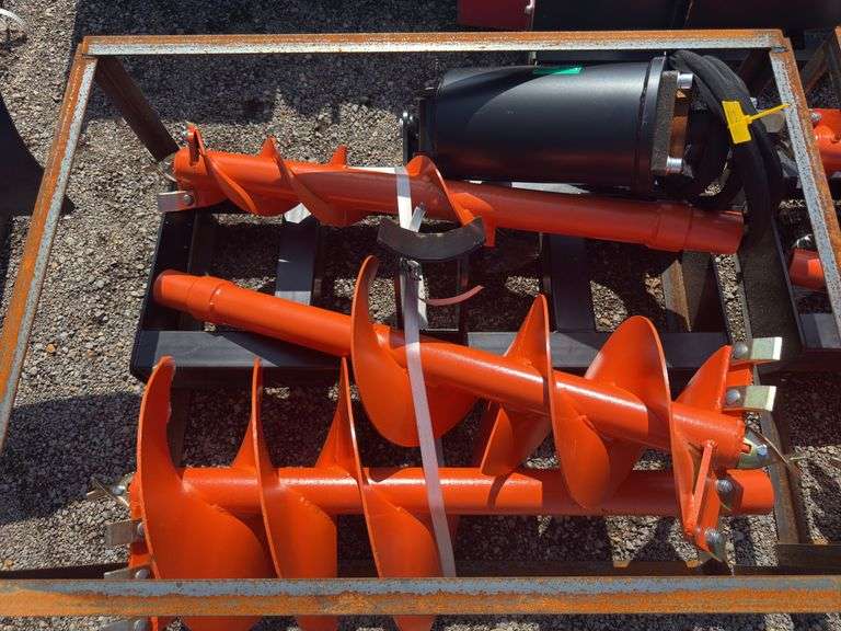 Raytree Skidsteer RMA42 Auger - 42" Depth with 3 Bits (10", 12", 18")