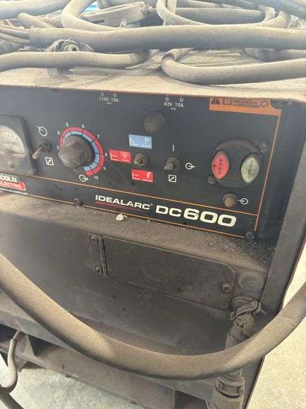 Lincoln Electric Idealarc DC600 Welder, 60-600A Output, 100% Duty Cycle