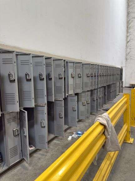 37-108 - Penco Products Stackable Lockers - 6 Sections