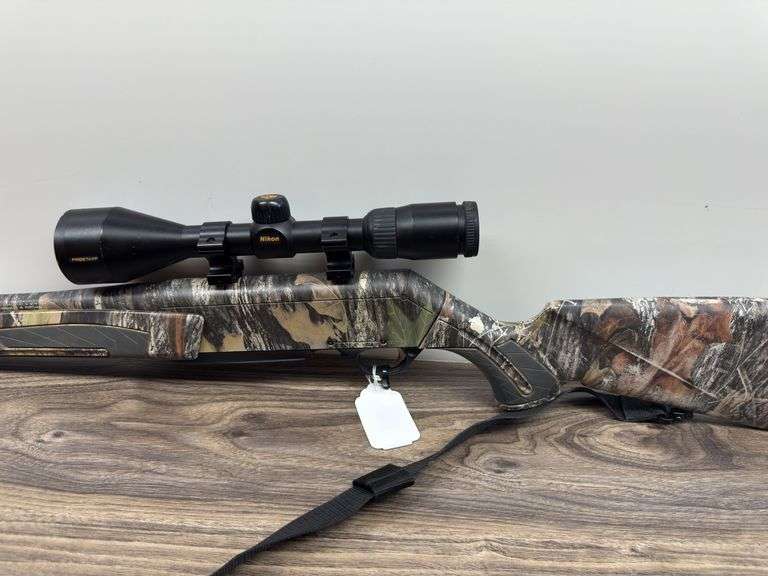 BROWNING .270 Camo Rifle with Nikon Scope (#311MP01115)