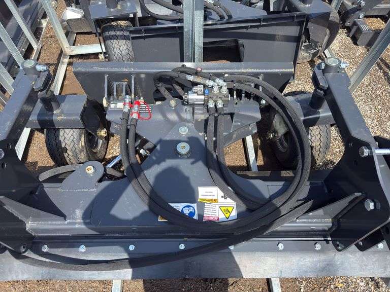 Skidsteer 72in Power Rake - Harley Brand