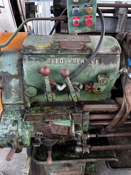 Reed-Prentice Metal Lathe, 16" Swing, 72" Centers, 5 HP