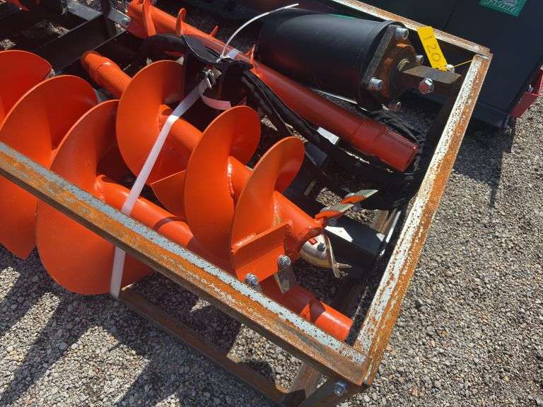 Raytree Skidsteer RMA42 Auger - 42" Depth with 3 Bits (10", 12", 18")