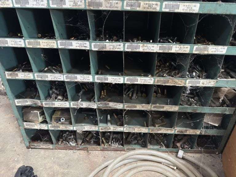 Fastener Organizer Loaded w/ Bolts & Nuts