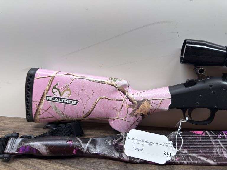 NEW ENGLAND .223 Pink with Scope (#NR28127)