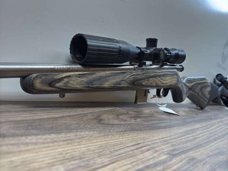 SAVAGE .17 Rifle w/ Bull Barrel with Scope (#12121638)