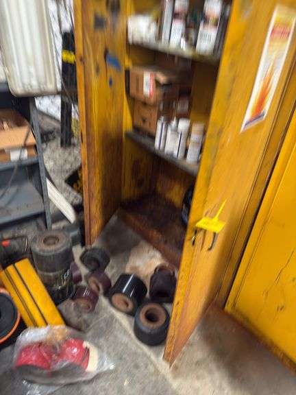 JustRite Flammable Storage Cabinet - 45 Gal Capacity