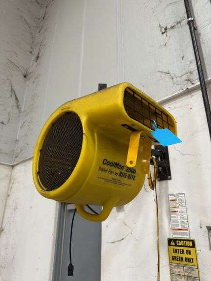 Rite Tite CoolMan 2500 - Trailer Fan - 3 Speed - FAN ONLY