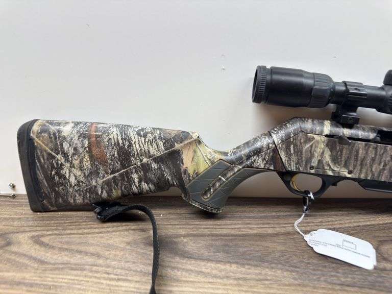 BROWNING .270 Camo Rifle with Nikon Scope (#311MP01115)