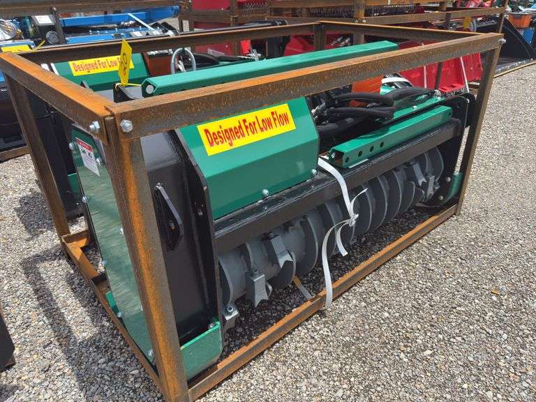 Raytree Skidsteer RMBD50 Drum Mulcher - 50" Width with 25 Cutting Teeth