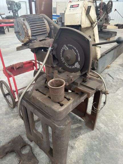 Industrial Metalworking Chop Saw, 12-1/2" Blade Diameter, Electric