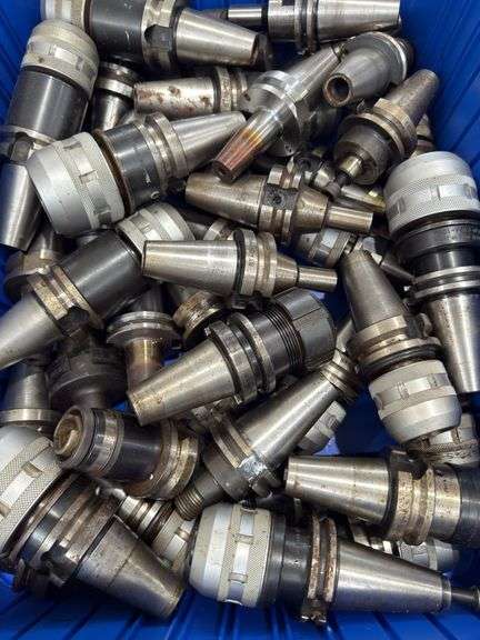CNC Tool Holders, BT/CAT Taper, Steel, Approx. 35 Units