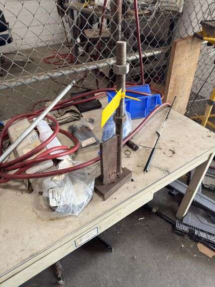 Desk w/ Air gun & More
