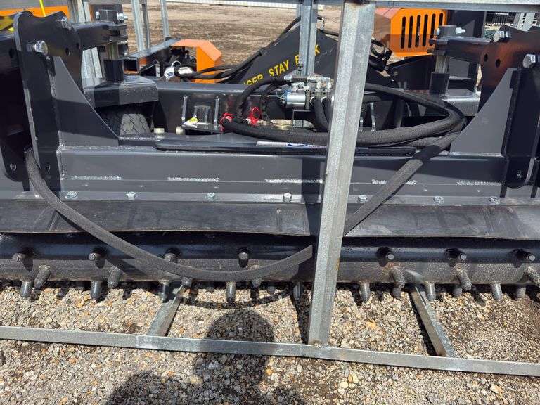 Skidsteer 72in Power Rake - Harley Brand