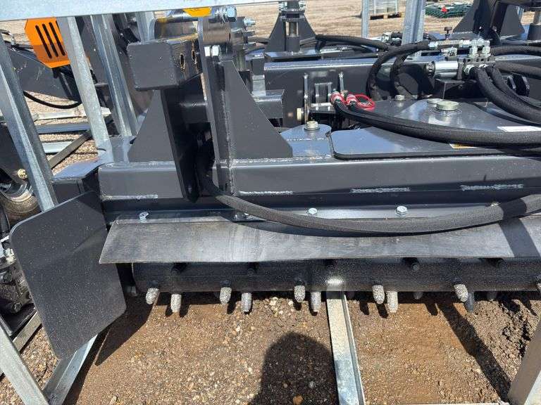 Skidsteer 72in Power Rake - Harley Brand