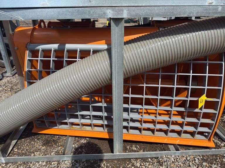 Skidsteer Double Discharge Concrete Mixer - 66 Gallon/300L