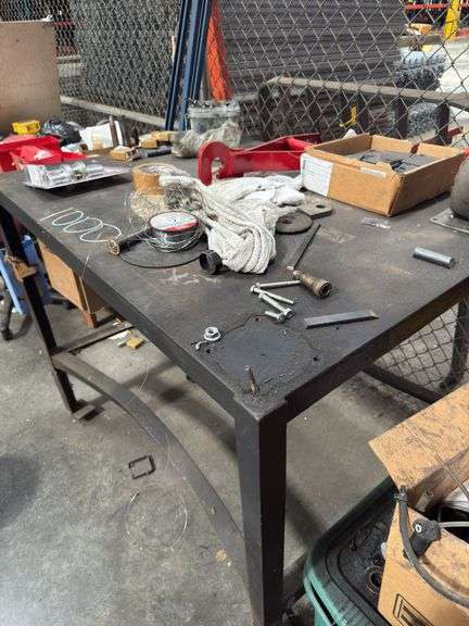 Steel Shop Table