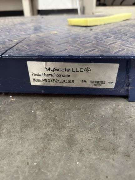 My scale - 3ft Floor Scale w/ Prime Scales PS-IN202 Scales