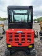 CFG QNT50R Mini Excavator - 29HP RATO Gas with Cab & Hydraulic Thumb