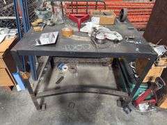 Steel Shop Table