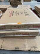 (3) Holland House White Rectangular Dining Table