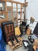 Rolling Tool Box, Folding Tables & Tons of Wood Clamps