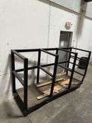 8ft Wide Steel Rolling Cart