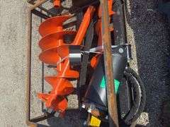 Raytree Skidsteer RMA42 Auger - 42" Depth with 3 Bits (10", 12", 18")