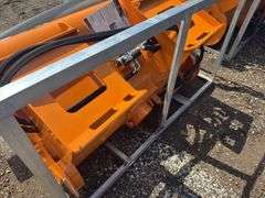 Skidsteer Double Discharge Concrete Mixer - 66 Gallon/300L