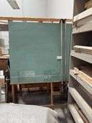 Rolling Glass Cutting Station w/ Rear Storage - Large Unit
