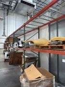Pallet Racking - (5) 10ft Uprights - (16) 8ft Cross Braces - (8) Wire Bottoms
