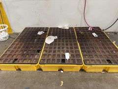 3 Chemical Wash Bases w/ Stands