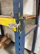 Pallet Racking - (7) 13ft Tall Uprights - (24) 6ft Cross Braces