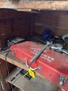 Wooden Cabinet w/ Misc Tools - 4ft x 3ft x 5ft Tall