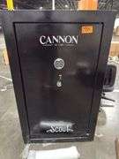Canon Scout Gun Safe - Locked will have to call canon for code