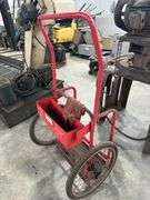Chicago Electric Welding Cart, Model 65593, Red, Metal