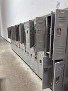 36 - Penco Products Stackable Lockers - 3 Sections