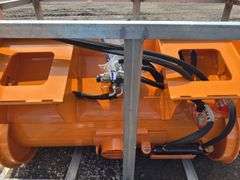 Skidsteer Double Discharge Concrete Mixer - 66 Gallon/300L