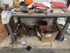Global Powered Shop Table
