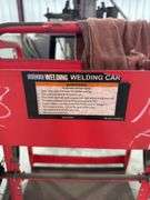 Chicago Electric Welding Cart, Model 65593, Red, Metal