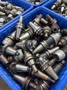 CNC Tool Holders, Mixed Types, Approx. 40-50 per Bin
