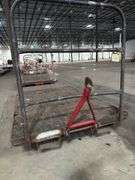 (6) 4ft x 8ft Steel Trolly Carts - With Forklift Slots & Heavy Duty Casters