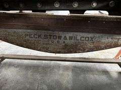 Peck, Stow & Wilcox Mechanical Shear, 96-inch Width, U.S.A. Made
