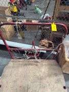 4x8 Steel Trolly Cart w/ Wood Bottom