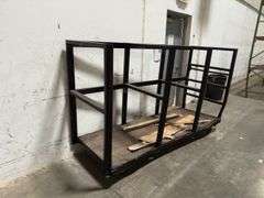 8ft Wide Steel Rolling Cart