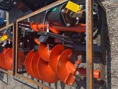 Raytree Skidsteer RMA42 Auger - 42" Depth with 3 Bits (10", 12", 18")