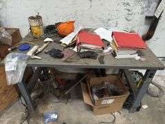 Global Powered Shop Table