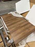(2) Davis Direct Emmett Brown Lift Top Dining w/ Drawer
