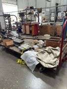 4x8 Steel Forklift Trolly Cart w: Misc