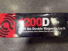 1200D Double Magnetic Lock w/ Sensor & LED